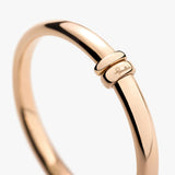 Bracciale Bangle Iconica in Oro Rosa