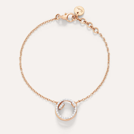 Bracciale Together Oro Rosa e Diamanti-Bracciali-POMELLATO-Gioielleria Granarelli