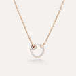 Collana Pendente Together Oro Rosa e Diamanti-Girocolli-POMELLATO-Gioielleria Granarelli