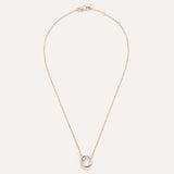 Collana Pendente Together Oro Rosa e Diamanti-Girocolli-POMELLATO-Gioielleria Granarelli