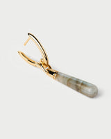 Orecchino a Cerchio Singolo Labradorite Large Jupiter