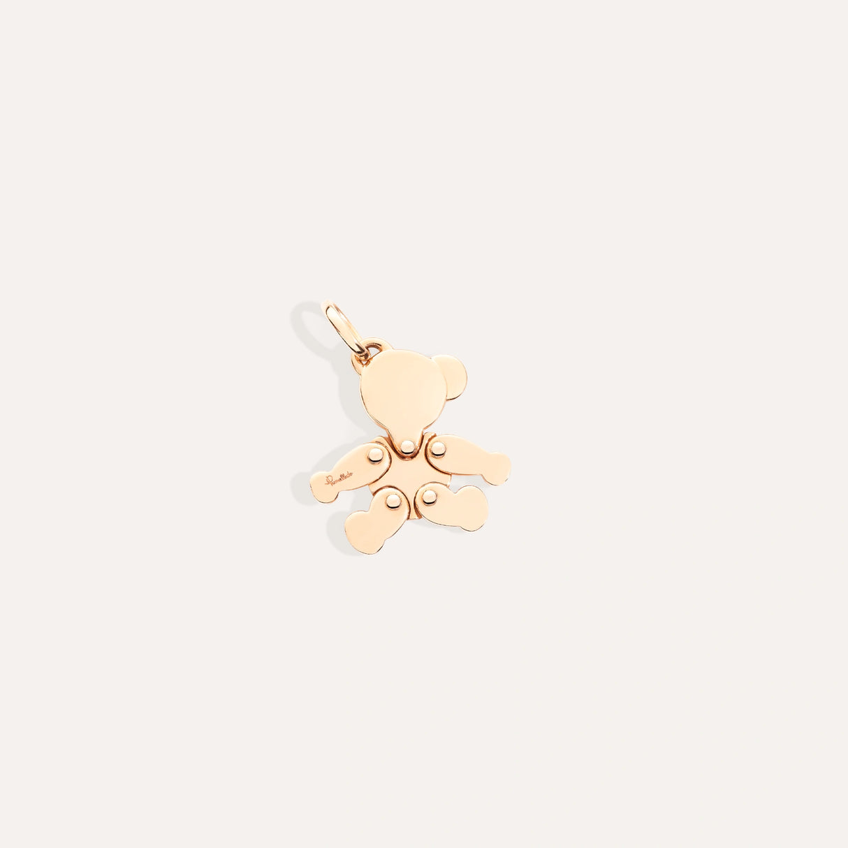 Ciondolo Orsetto Oro Rosa e Diamanti-Girocolli-POMELLATO-Gioielleria Granarelli