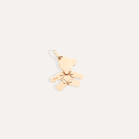 Ciondolo Orsetto Oro Rosa e Diamanti-Girocolli-POMELLATO-Gioielleria Granarelli