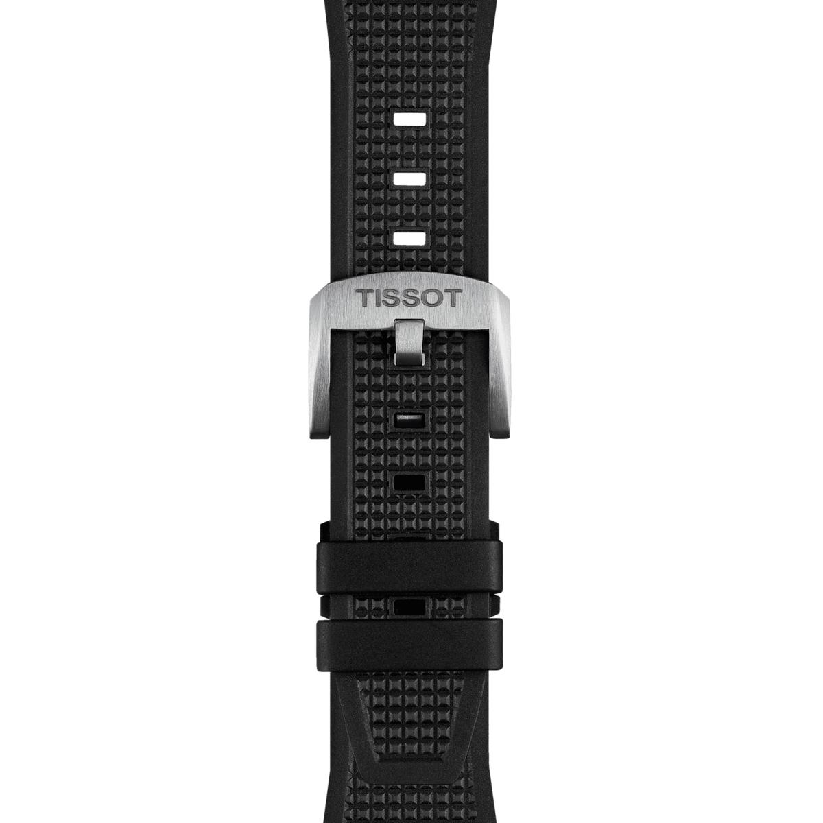 PRX Quarzo Blu Caucciù Nero-Orologi-TISSOT-Gioielleria Granarelli