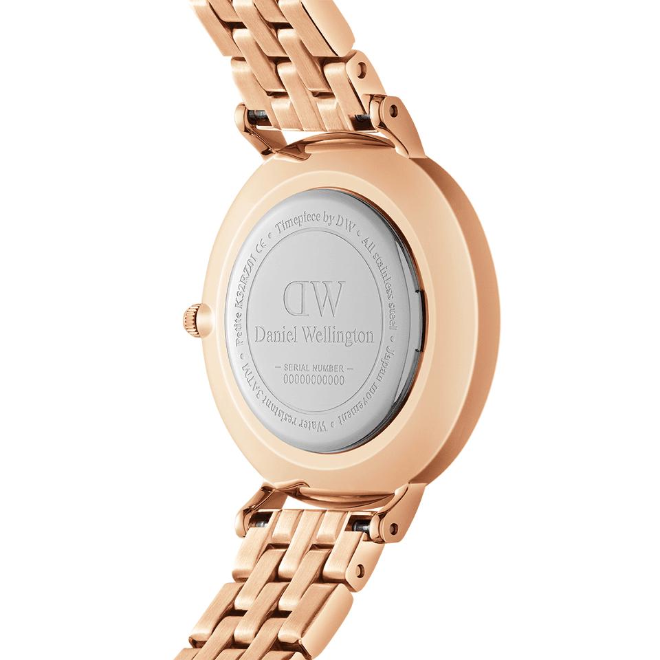 Petite Lumine 5-Link Melrose 28 mm-Orologi-DANIEL WELLINGTON-Gioielleria Granarelli