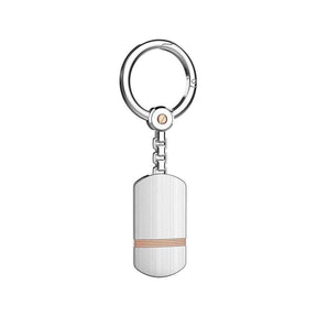 Portachiavi argento e oro rosa-Accessori-ZANCAN- [SKU] -Gioielleria Granarelli