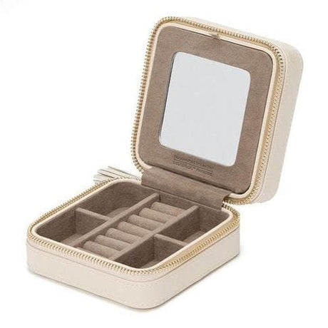 Portagioie Zip Caroline Ivory-Living-WOLF- [SKU] -Gioielleria Granarelli