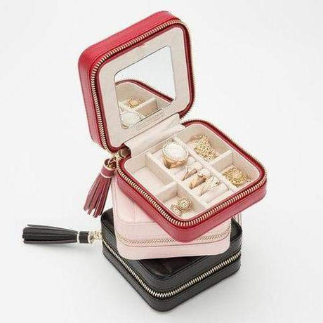 Portagioie Zip Caroline Red-Living-WOLF- [SKU] -Gioielleria Granarelli