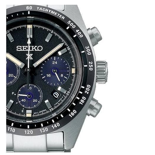 Granarelli Jewelery Seiko Prospex Speedtimer Black Solar