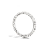 Anello Fedina Girodito Diamanti 1,04ct Oro Bianco