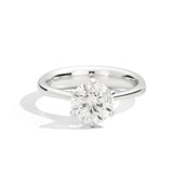 Lonely white gold ring