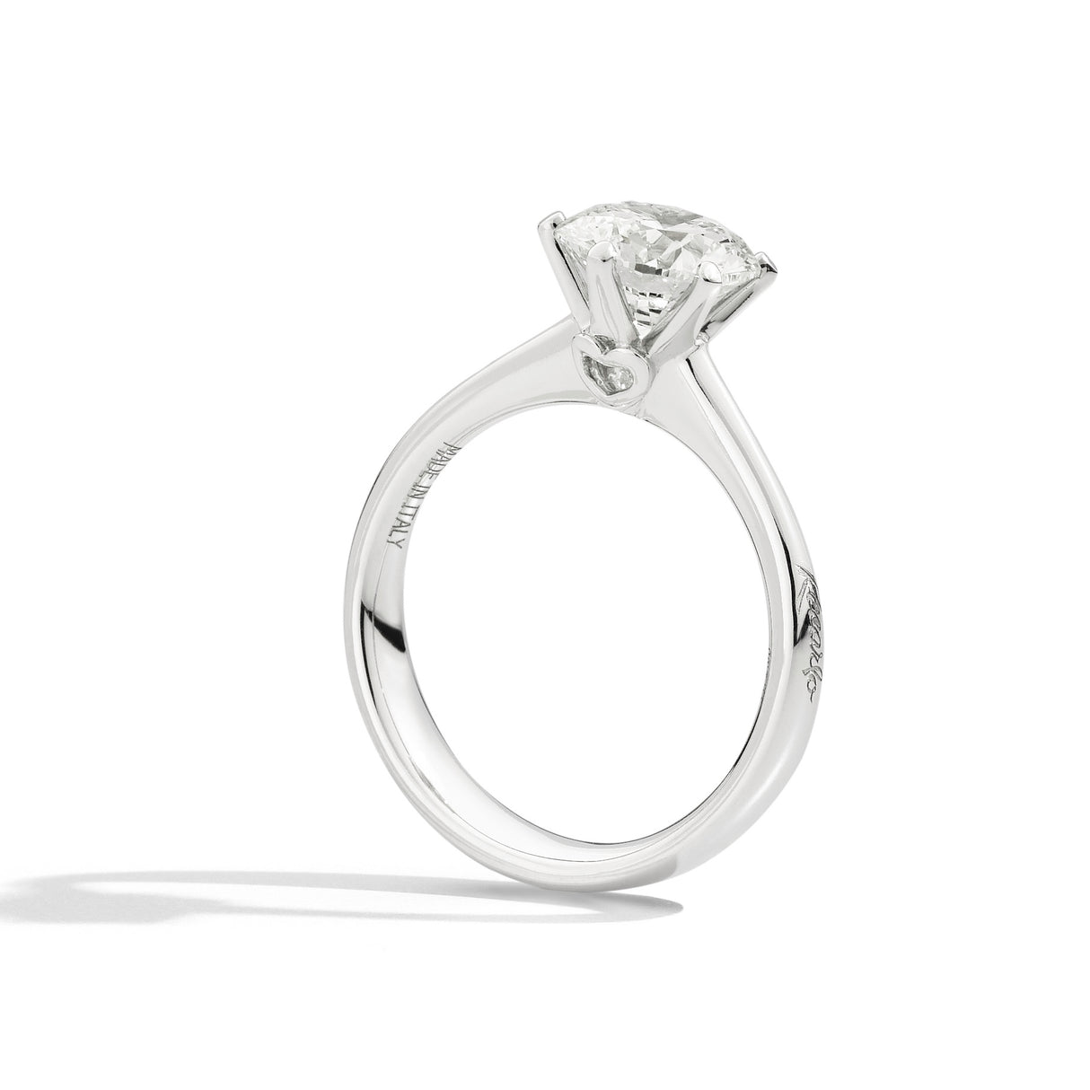 Lonely white gold ring