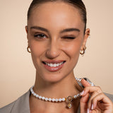 Girocollo Perle Base chiusura cerchio