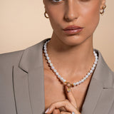 Girocollo Perle Base chiusura cerchio