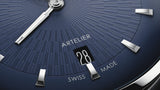 Artelier Date Automatico Blu Pelle 38mm