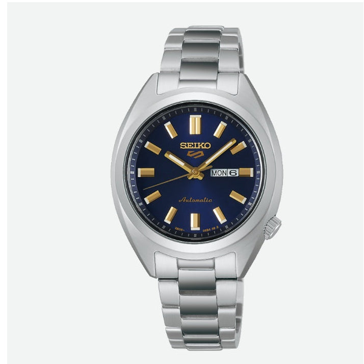 5 Sports Automatico Acciaio Blu 32mm