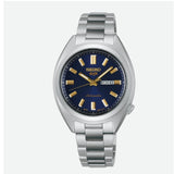 5 Sports Automatico Acciaio Blu 32mm