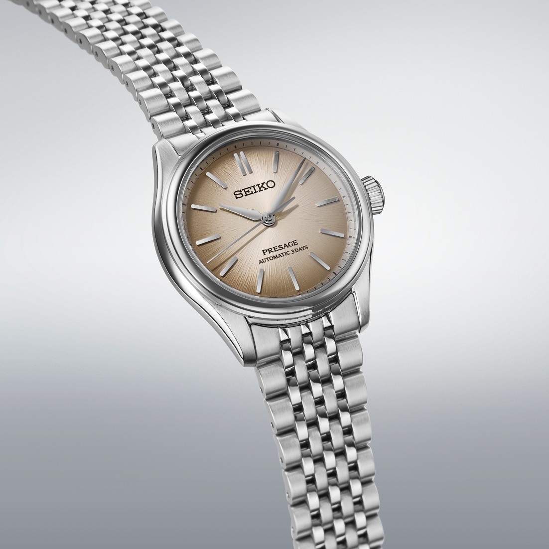 Presage Classic Automatico Acciaio Sabbia 36mm