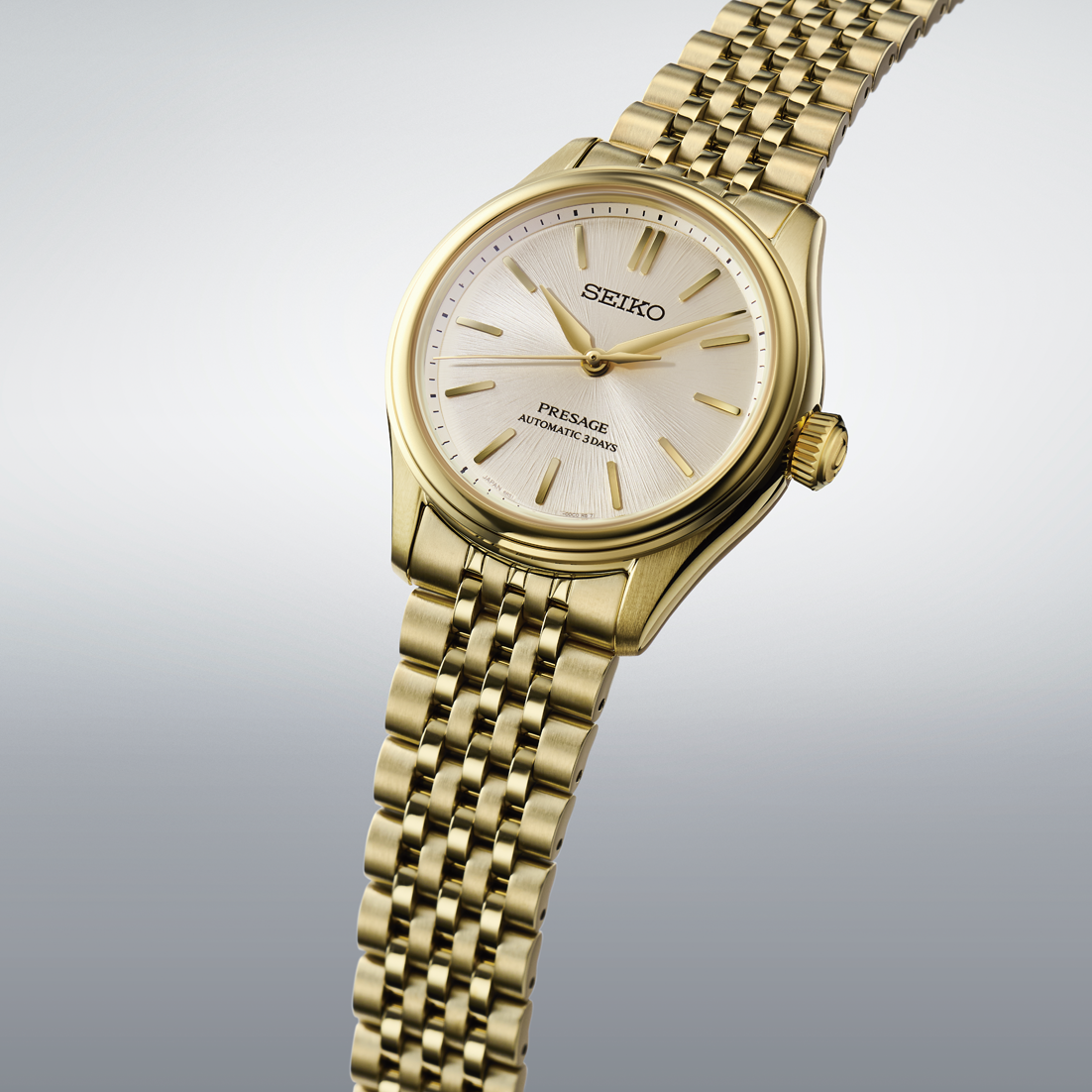 Presage Classic Automatico Dorato Acciaio 36mm