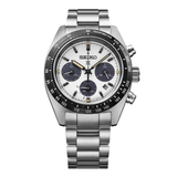 Prospex Speedtimer Solare Acciaio Bianco 39mm