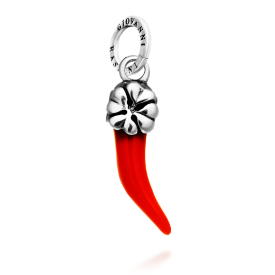 Charm Corno Rosso Quadrifoglio