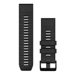 Cinturino QuickFit® 26 Watch Band - Silicone, Black