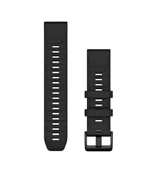 Cinturino QuickFit® 22 Watch Band - Silicone, Black