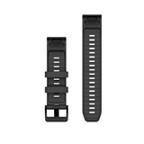 Cinturino QuickFit® 22 Watch Band - Silicone, Graphite