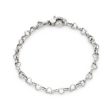 Bracciale Catena Cuori