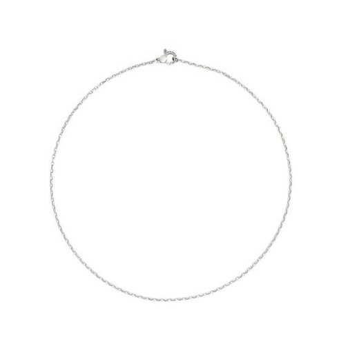 Collana Base Diamantata in Argento cm 45
