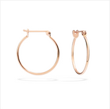 Orecchini DoDo Hoop Essential Oro Rosa