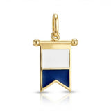 Ciondolo Bandierina Marinara Oro Giallo 9kt