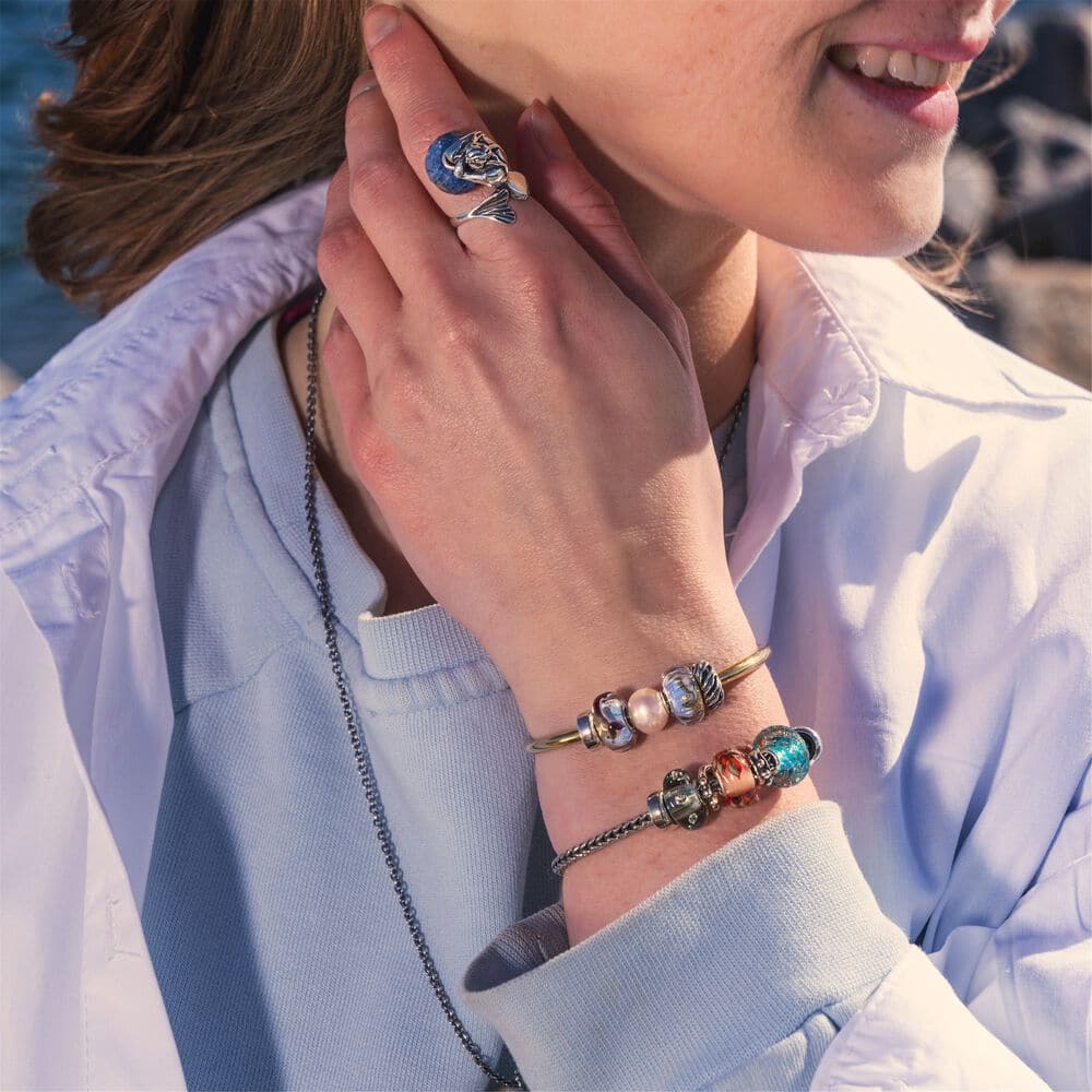 Stop Alga Marina-Beads-TROLLBEADS- [SKU] -Gioielleria Granarelli