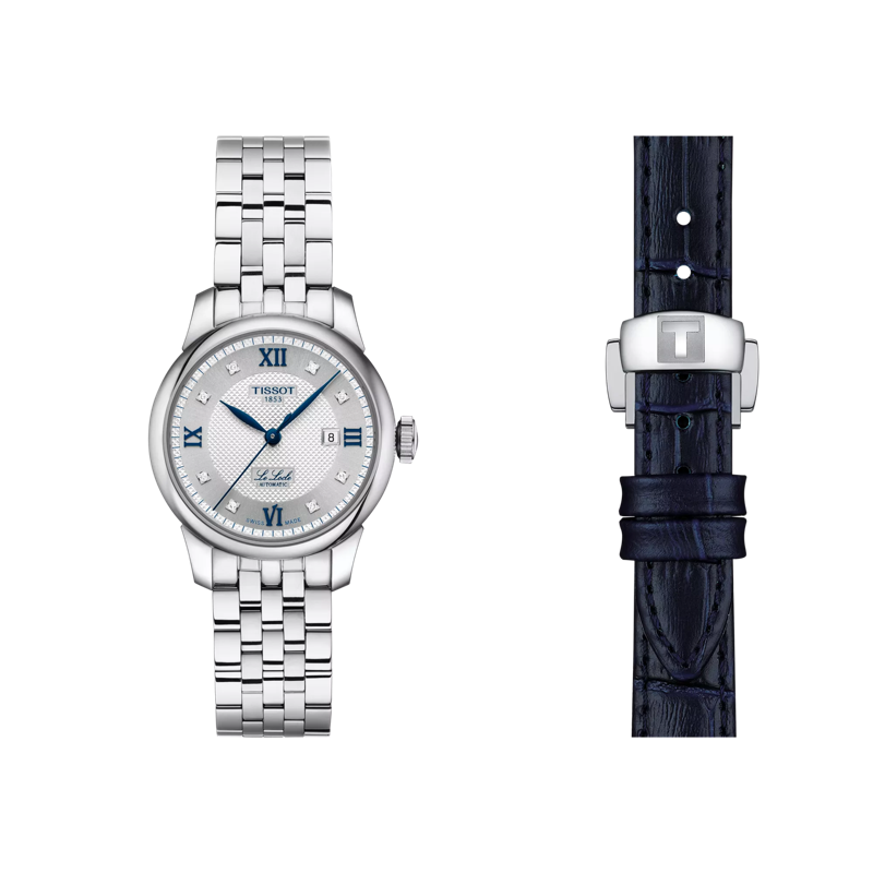 Le Locle Automatic Lady con Diamanti-Orologi-TISSOT-Gioielleria Granarelli