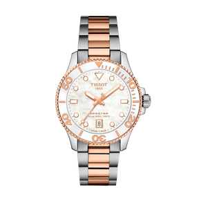 Seastar 1000 Lady Quarzo Acciaio Bicolore 36mm-Orologi-TISSOT-Gioielleria Granarelli