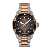 Seastar 1000 Powermatic 80 40mm Acciaio e PVD Oro Rosa-Orologi-TISSOT-Gioielleria Granarelli