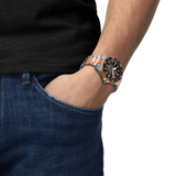 Seastar 1000 Powermatic 80 40mm Acciaio e PVD Oro Rosa-Orologi-TISSOT-Gioielleria Granarelli