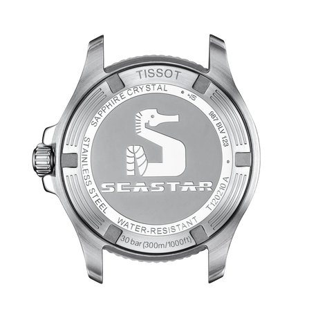 Seastar 1000 36 mm Acciaio Bicolore PVD Rosa-Orologi-TISSOT-Gioielleria Granarelli