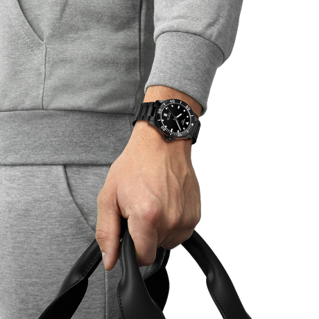 Tissot Seastar 1000 Quarzo Nero 40mm-Orologi-TISSOT-Gioielleria Granarelli