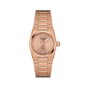 PRX 25mm Rosa Acciaio Rosato-Orologi-TISSOT-Gioielleria Granarelli