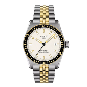 PR516 Powermatic 80 Bianco Acciaio Bicolore-Orologi-TISSOT-Gioielleria Granarelli