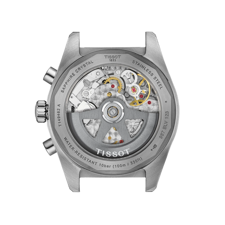 PR516 Chronograph Bianco Acciaio-Orologi-TISSOT-Gioielleria Granarelli