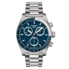 PR516 Chronograph Blu Acciaio-Orologi-TISSOT-Gioielleria Granarelli