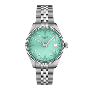 Ballade Verde Chiaro Acciaio 34mm-Orologi-TISSOT-Gioielleria Granarelli
