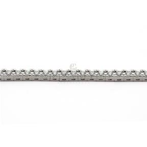 Bracciale Tennis Oro Bianco Diamanti 1.50kt-Bracciali-CRIVELLI-Gioielleria Granarelli