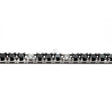 Bracciale Tennis Oro Bianco con Diamanti Neri 6,3ct e Bianchi-Bracciali-CRIVELLI-Gioielleria Granarelli