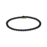 BRACCIALE GROUMETTE MINI IN TITANIO NERO, DIAMANTI BLACK 1,58 ct E ORO ROSSO 18KT (Copia)