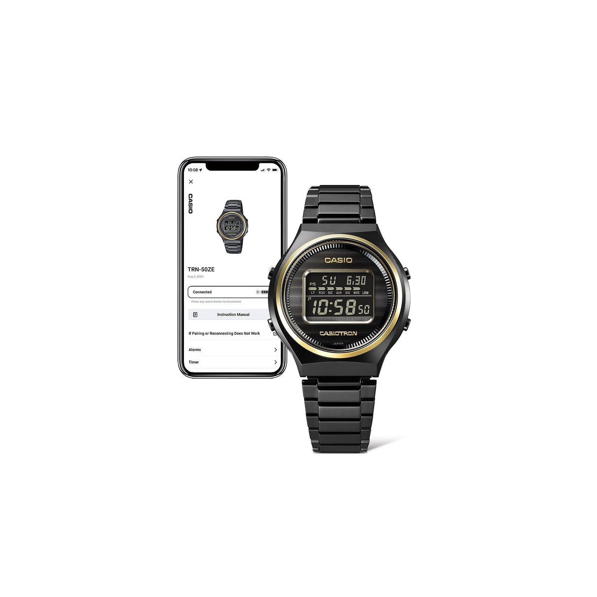 CasioTron 50° Anniversario Digitale Acciaio - Edizione Limitata-Orologi-CASIO-Gioielleria Granarelli