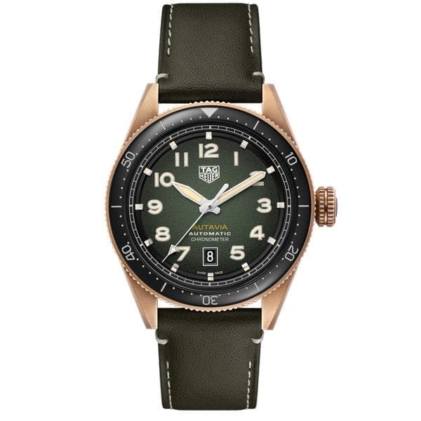 Tag Heuer Autavia Bronzo-Orologi-TAG HEUER- [SKU] -Gioielleria Granarelli