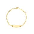 Bracciale Targa Oro Giallo-Bracciali-GRANARELLI-Gioielleria Granarelli